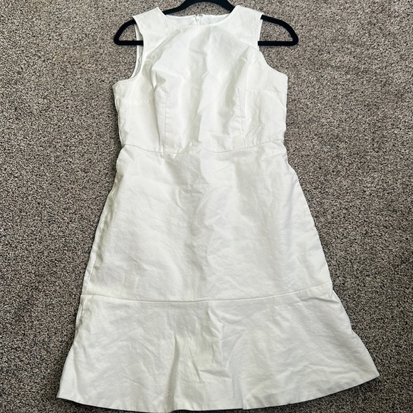 J crew 365 white cotton mini dress size 8 - Picture 7 of 8
